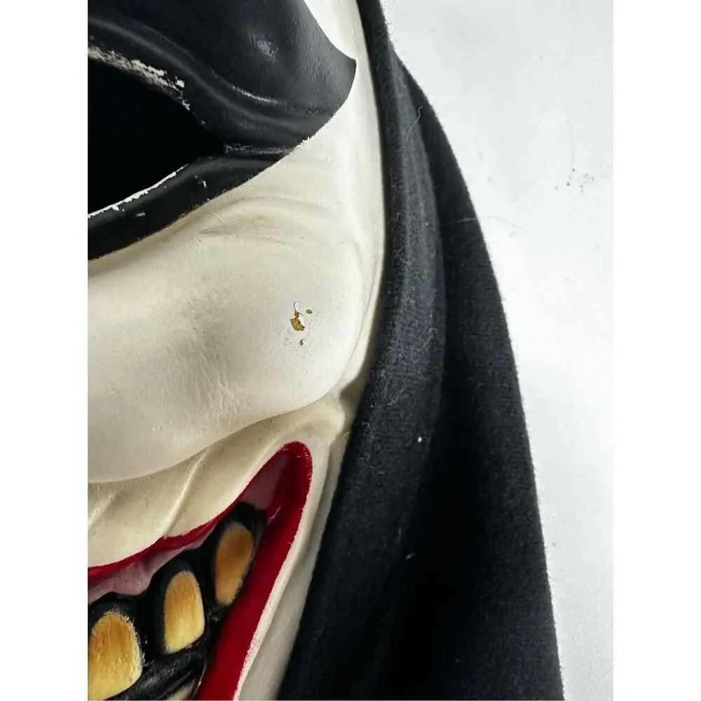 Vintage Extreme Clown Mask Foam With Hood Spirit Halloween Fits Most Adults